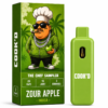 Cook'd Zour Apple Indica Chef Sampler | 2G Disposable Vape, 1G Joint & 3 Gummies