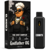 Cook'd Godfather OG Indica Chef Sampler | 2G Disposable Vape, 1G Joint & 3 Gummies